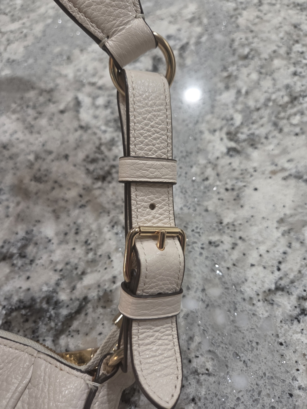 Coach Floral Print Cream Leather Shoulder Bag - Picture 11 of 16